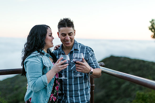 Mountain Tamalpais East Peak Engagement Session