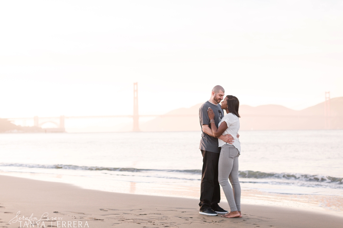 crissy field san francisco bay area fort point engagement california coast engagement session bay area wedding photographer palace of the fine arts san francisco