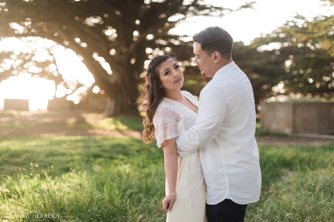 Sutro Heights Park, San Francisco Engagement: Jeff \u0026 Lilian « Tanya \u0026 Victor, image size:1100x733